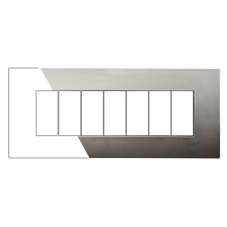 PLACCA PLASTICA 7P BRONZO - modello VA83710