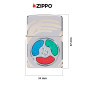Immagine 4 - Zippo Accendino a Benzina Ricaricabile e Antivento con Fantasia 2025 Collectible of the Year Keeper of the Flame - mod. 46762