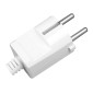 Immagine 1 - CFG Spina Singola Schuko 16A 2P+T con Uscita Cavo Dritta Colore Bianco - mod. ES018S