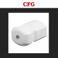 Immagine 4 - CFG Presa Bipasso Schuko + 10/16A 2P+T con Uscita Cavo Dritta Colore Bianco - mod. ES019S