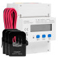 Chint Misuratore per Inverter Trifase Deye 3x 230-400V RS485 4P MID con Display LCD e CT Esterni - mod. DTSU666