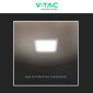 Immagine 11 - V-Tac VT-60012 Pannello LED Quadrato 12W SMD a Superficie con Driver - SKU 10495 / 10496 / 10497