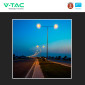 Immagine 7 - V-Tac VT-105ST Lampada Stradale LED 100W SMD Chip Samsung Lampione IP65 Colore Grigio - SKU 23620 / 23621