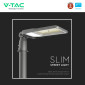 Immagine 12 - V-Tac VT-105ST Lampada Stradale LED 100W SMD Chip Samsung Lampione IP65 Colore Grigio - SKU 23620 / 23621