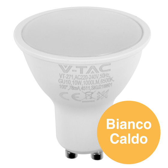 V-Tac VT-271 Lampadina LED GU10 10W Faretto PAR16 SMD V-Tac VT-271 Lampadina LED GU10 10W Faretto PAR16 SMD