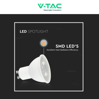 V-Tac VT-291 Lampadina LED GU10 7,5W Faretto PAR16 SMD