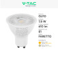 Immagine 4 - V-Tac VT-292 Lampadina LED GU10 7,5W Faretto PAR16 SMD - SKU 218721 / 218731