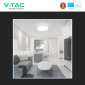 Immagine 9 - V-Tac Pro VT-8630 Plafoniera LED Rotonda 36W SMD Chip Samsung IP44 Colore Bianco - SKU 76211-24 / 76221-24 / 76231-24