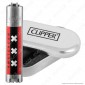 Clipper Metal Large in Metallo Fantasia Amsterdam XXX - 1 Accendino [TERMINATO]