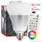 Jedi Lighting Lampadina LED E27 iDual RGB+W 16W Multifunzione con Telecomando - mod. JE0189081 [TERMINATO]