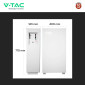 Immagine 5 - V-Tac Batteria BMS LiFePO4 51,2V 100Ah 5,12kWh Garanzia 10 Anni per Inverter Impianto Fotovoltaico - SKU 12278