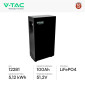 Immagine 2 - V-Tac Batteria BMS LiFePO4 51,2V 100Ah 5,12kWh Garanzia 10 Anni per Inverter Impianto Fotovoltaico Colore Nero - SKU 12281