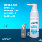 Immagine 6 - Udinett Spray Detergente per Pulizia Apparecchi Acustici Auricolari Cuffie Bluetooth con Spazzola Integrata - Flacone da 30ml