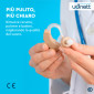Immagine 2 - Udinett Spray Detergente per Pulizia Apparecchi Acustici Auricolari Cuffie Bluetooth con Spazzola Integrata - Flacone da 100ml