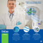 Immagine 6 - CliniCaps AngleAct Testine Spazzolino Elettrico Setole Angolate Compatibili Oral-B Doppia Protezione - Confezione da 4 Testine