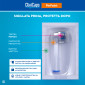 Immagine 2 - CliniCaps PinPoint Testine Spazzolino Elettrico Setole Precise Compatibili Oral-B Doppia Protezione - Confezione da 4 Testine