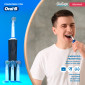 Immagine 3 - CliniCaps Kit 4-in-1 Testine Spazzolino Elettrico Oral-B AngleAct CoreClean PinPoint e SoftSense - Confezione da 4 Testine