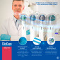 Immagine 6 - CliniCaps Kit 4-in-1 Testine Spazzolino Elettrico Oral-B AngleAct CoreClean PinPoint e SoftSense - Confezione da 4 Testine