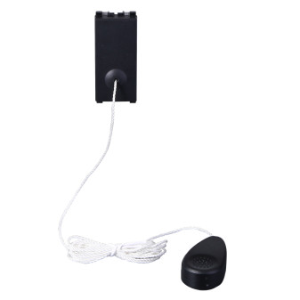 PULSANTE CON CORDA 10A NERO - modello VA1101