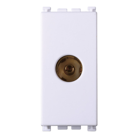 CONNETTORE TV FEMMINA BIANCO - modello VA2251B CONNETTORE TV FEMMINA BIANCO - modello VA2251B