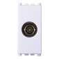 Immagine 1 - ETTROIT VENUS CONNETTORE TV MASCHIO PASSANTE BIANCO - Mod. VA2253B - Compatibile con VIMAR ARKÉ