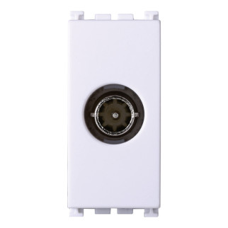 CONNETTORE TV MASCHIO PASSANTE BIANCO - modello VA2253B