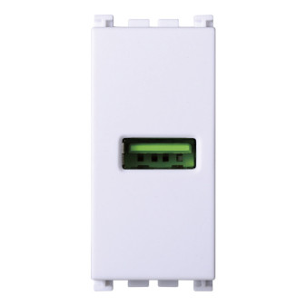 PRESA USB 1POSTI 2.1AMH BIANCO - modello VA2401B