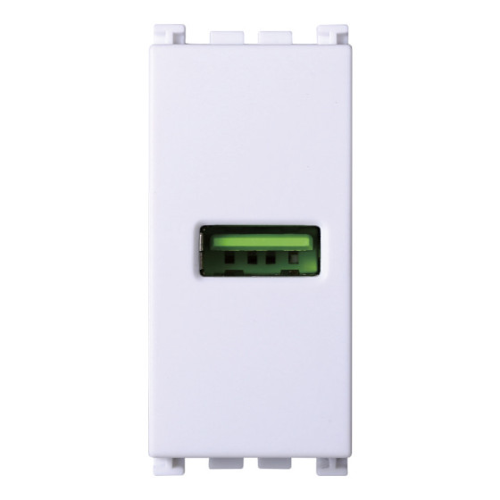 PRESA USB 1POSTI 2.1AMH BIANCO - modello VA2401B PRESA USB 1POSTI 2.1AMH BIANCO - modello VA2401B
