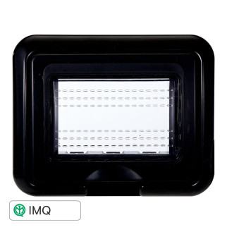 CUSTODIA INCASSO 3P IP55 NERO - modello LN2703