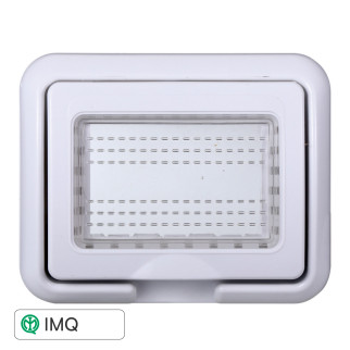 CUSTODIA INCASSO 3P IP55 BIANCO - modello LB2703