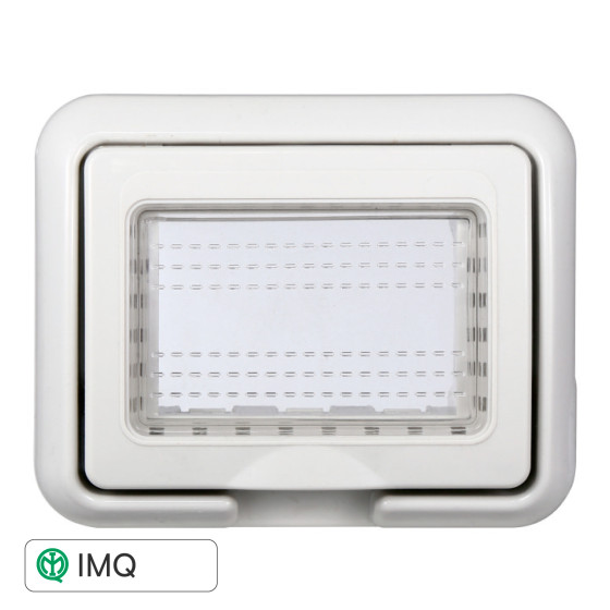 CUSTODIA INCASSO 3P IP55 GRIGIO - modello LG2703 CUSTODIA INCASSO 3P IP55 GRIGIO - modello LG2703