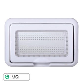 CUSTODIA INCASSO 4P IP55 BIANCO - modello LB2704