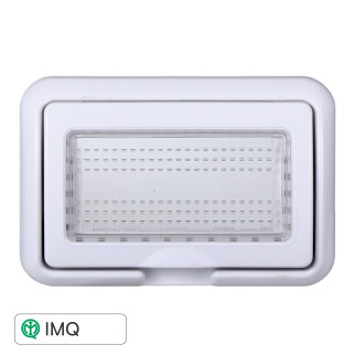 CUSTODIA INCASSO 4P IP55 BIANCO - modello LB2704