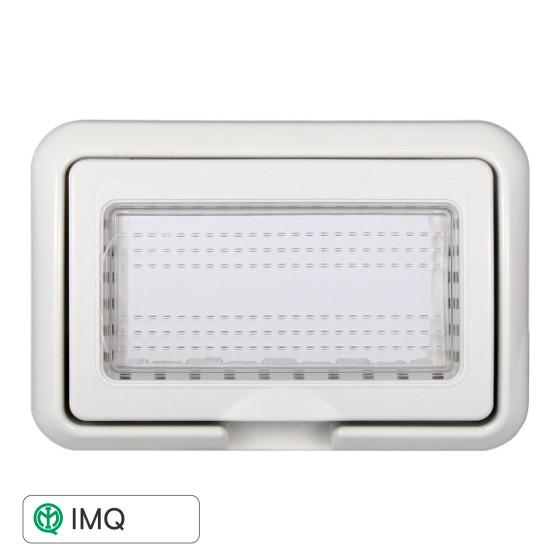 CUSTODIA INCASSO 4P IP55 GRIGIO - modello LG2704 CUSTODIA INCASSO 4P IP55 GRIGIO - modello LG2704