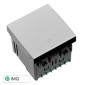 Immagine 1 - ETTROIT SPACE Termostato programmabile da Incasso 2P 230V display touch - Mod. LN4102 - Compatibile con BTicino LIVING