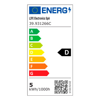 Life Lampadina LED G9 4,8W Tubolare SMD Trasparente in Ceramica