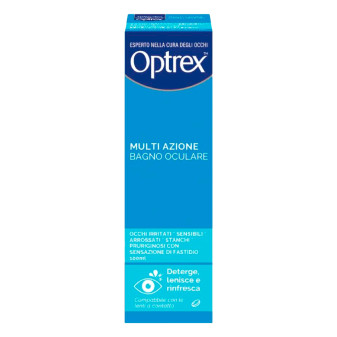 Bagno Oculare Multi Azione per Occhi Irritati e Arrossati Optrex