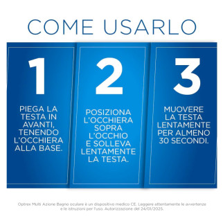 Bagno Oculare Multi Azione per Occhi Irritati e Arrossati Optrex