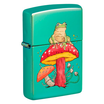 Accendino Zippo Premium mod. 48973 Mystical Frog Design