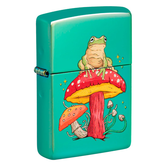 Accendino Zippo Premium mod. 48973 Mystical Frog Design Accendino Zippo Premium mod. 48973 Mystical Frog Design