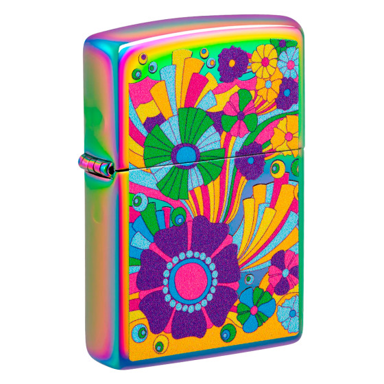 Accendino Zippo Premium mod. 48997 Vintage Flowers Design Accendino Zippo Premium mod. 48997 Vintage Flowers Design
