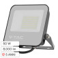 Immagine 1 - V-Tac VT-44051 Faro LED 50W Faretto SMD IP65 160 lm/W Colore Nero - SKU 23694