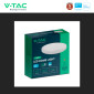 Immagine 13 - V-Tac Pro VT-8618 Plafoniera LED Rotonda 18W SMD Chip Samsung IP44 Colore Bianco - SKU 76151-24 / 76161-24 / 76171-24