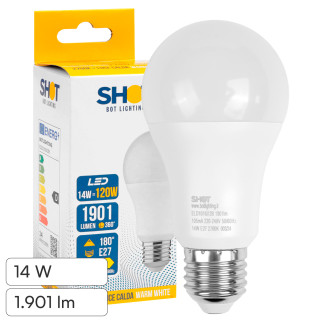 Bot Lighting Lampadina LED E27 14W Goccia A60 SMD
