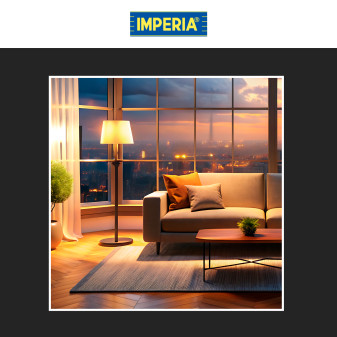 Imperia Lampadina LED E14 3,5W Tubolare T26 SMD