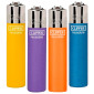 Immagine 1 - Clipper Large Accendino a Pietrina Grande Ricaricabile con Fantasia Mix 4 - Serie da 4 Accendini
