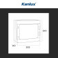 Immagine 4 - Kanlux Ideal Centralino da Parete 1x12P Compatibile con Sistemi Fotovoltaici IK10 Colore Grigio - mod. 38452