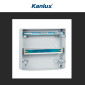 Immagine 9 - Kanlux Ideal Centralino da Parete 1x12P Compatibile con Sistemi Fotovoltaici IK10 Colore Grigio - mod. 38452
