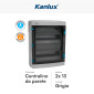 Immagine 2 - Kanlux Ideal Centralino da Parete 2x13P Compatibile con Sistemi Fotovoltaici IK10 Colore Grigio - mod. 38454