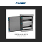 Immagine 6 - Kanlux Ideal Centralino da Parete 2x13P Compatibile con Sistemi Fotovoltaici IK10 Colore Grigio - mod. 38454